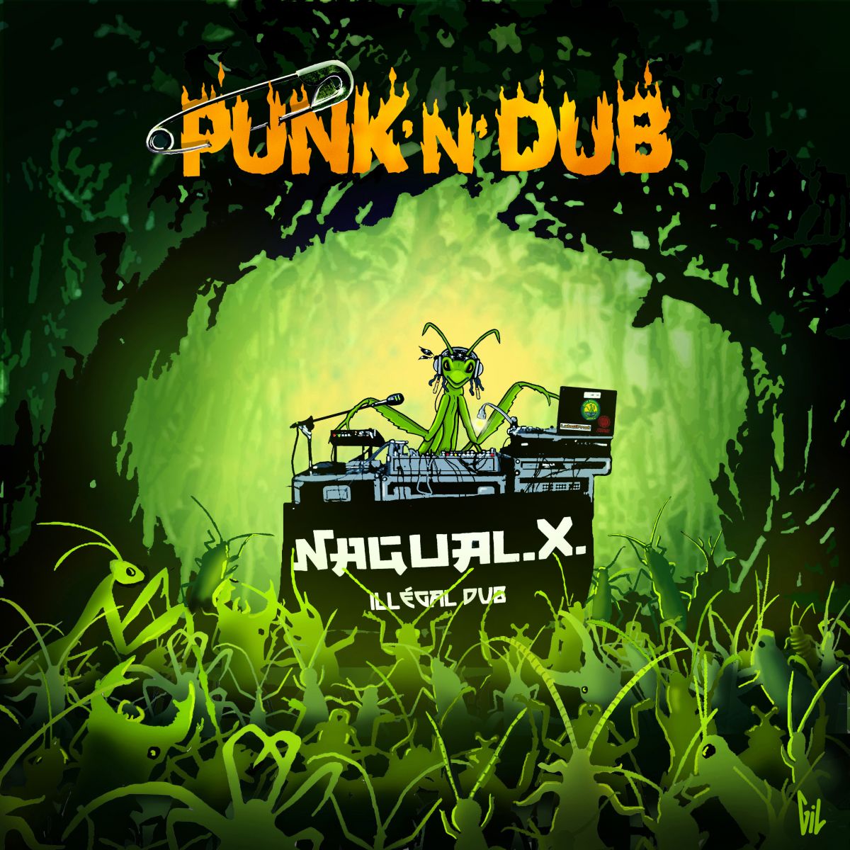 Nouveau vinyle de Nagual X edition limitée de son 5e Album !