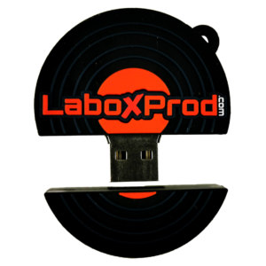 Clé usb Vinyle Laboxprod 2 pouces open